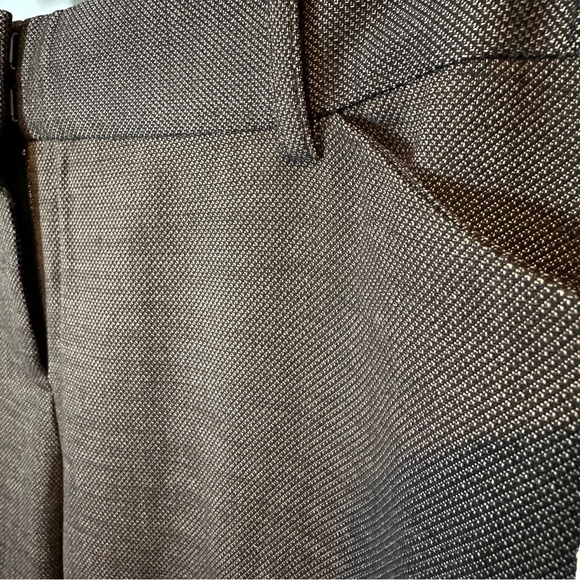 Anne Klein Black Printed Kyanite Flare Dress Pants in Onyx Multi - Picture 6 of 9